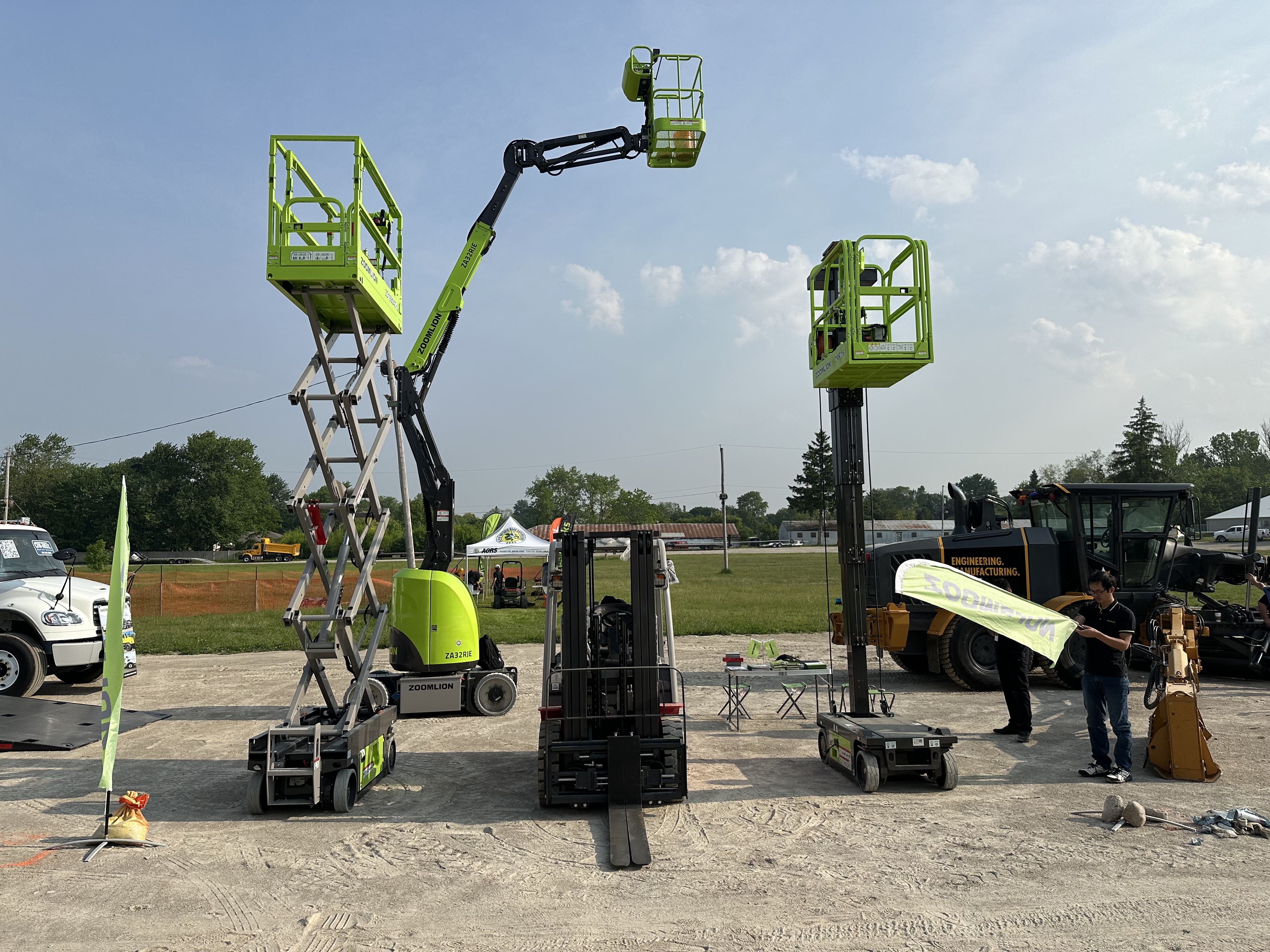 ZOOMLION at AORS Municipal Public Works Trade Show